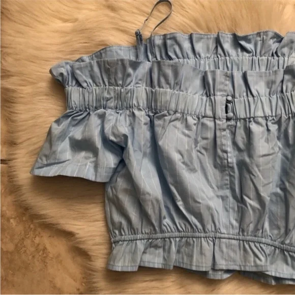 BP. Striped Crop Top - Picture 2 of 6